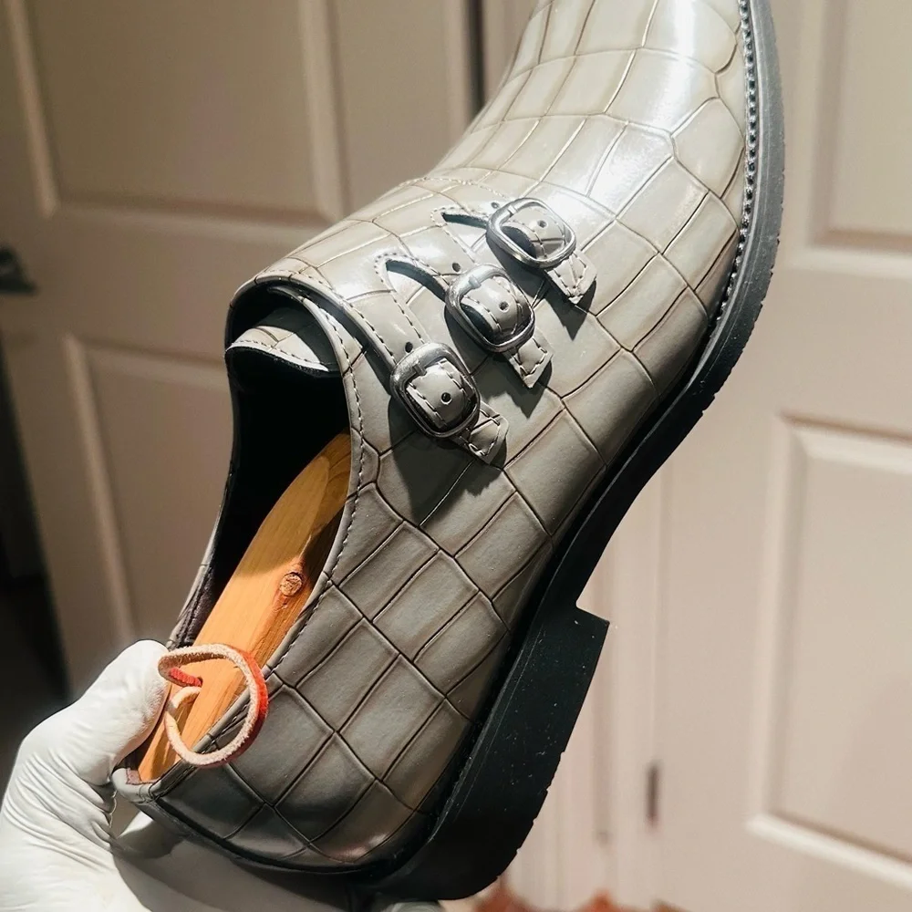 3 Monk Strap Dress Oxfords.